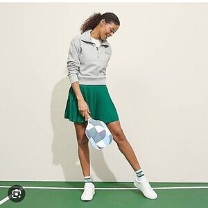 NWT Prince Women’s quarter zip gray sweatshirt.